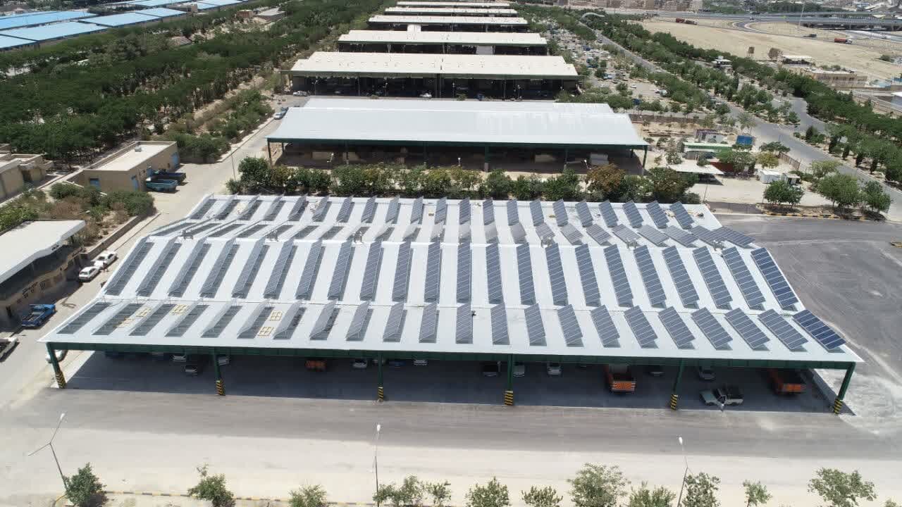 مجموع توان نیروگاههای خورشیدی سازمان میادین اصفهان به ۴۶۰ کیلووات خواهد رسید