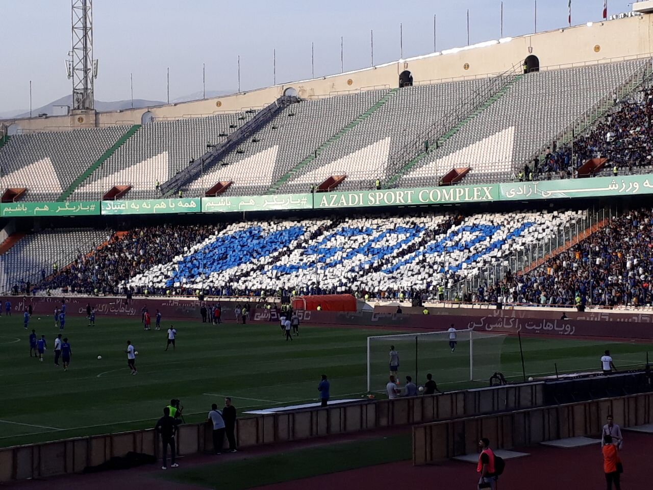 طرح موزاییکی استقلالیها برای سرمربی پرتغالی +عکس