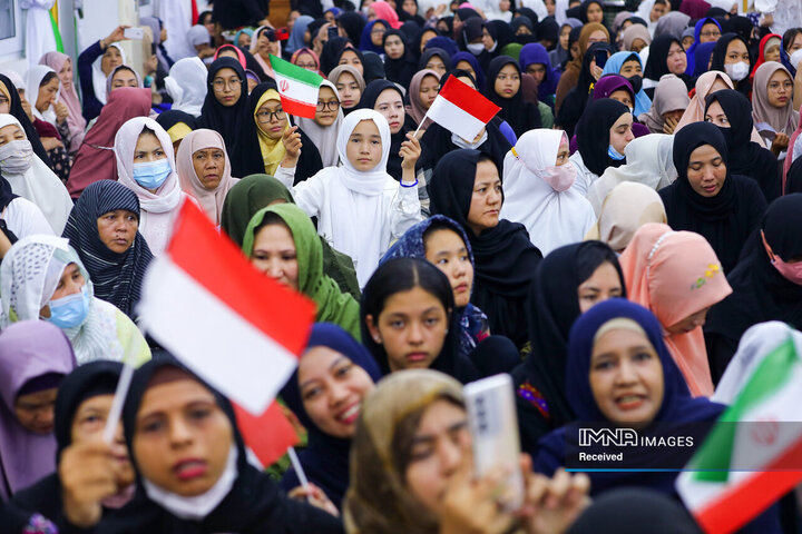 حضور و سخنرانی در مرکز فرهنگی اسلامی جاکارتا