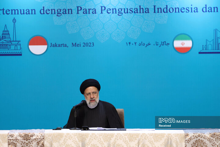 دیدار با تجار و فعالان اقتصادی ایران و اندونزی