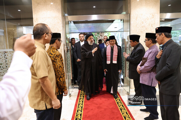 دیدار روسای سازمان‌های اسلامی اندونزی با رئیس جمهور