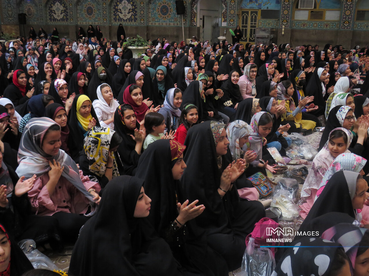 جشن روز دختر در امامزاده ابوالعباس خوراسگان