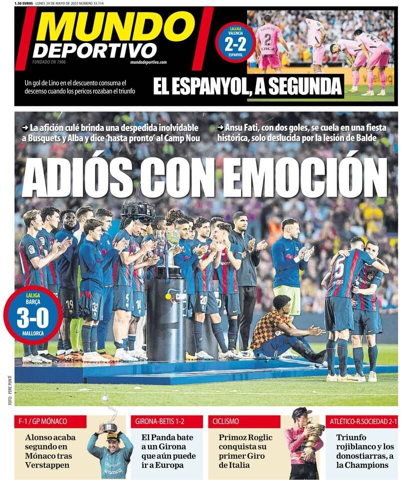 فرار اورتون از مخمصه/ و وداع بارسا با اسطورهها