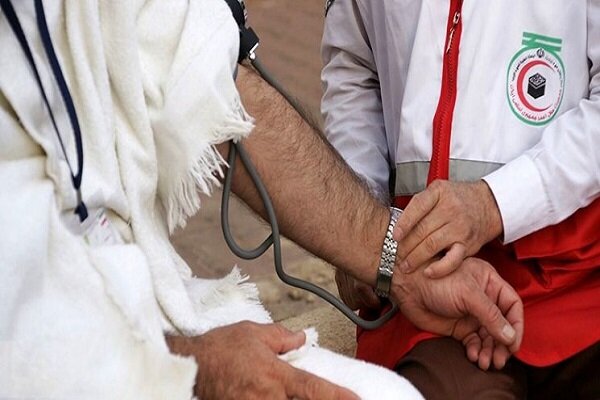 استقرار بیمارستان صحرایی ایران در صحرای عرفات