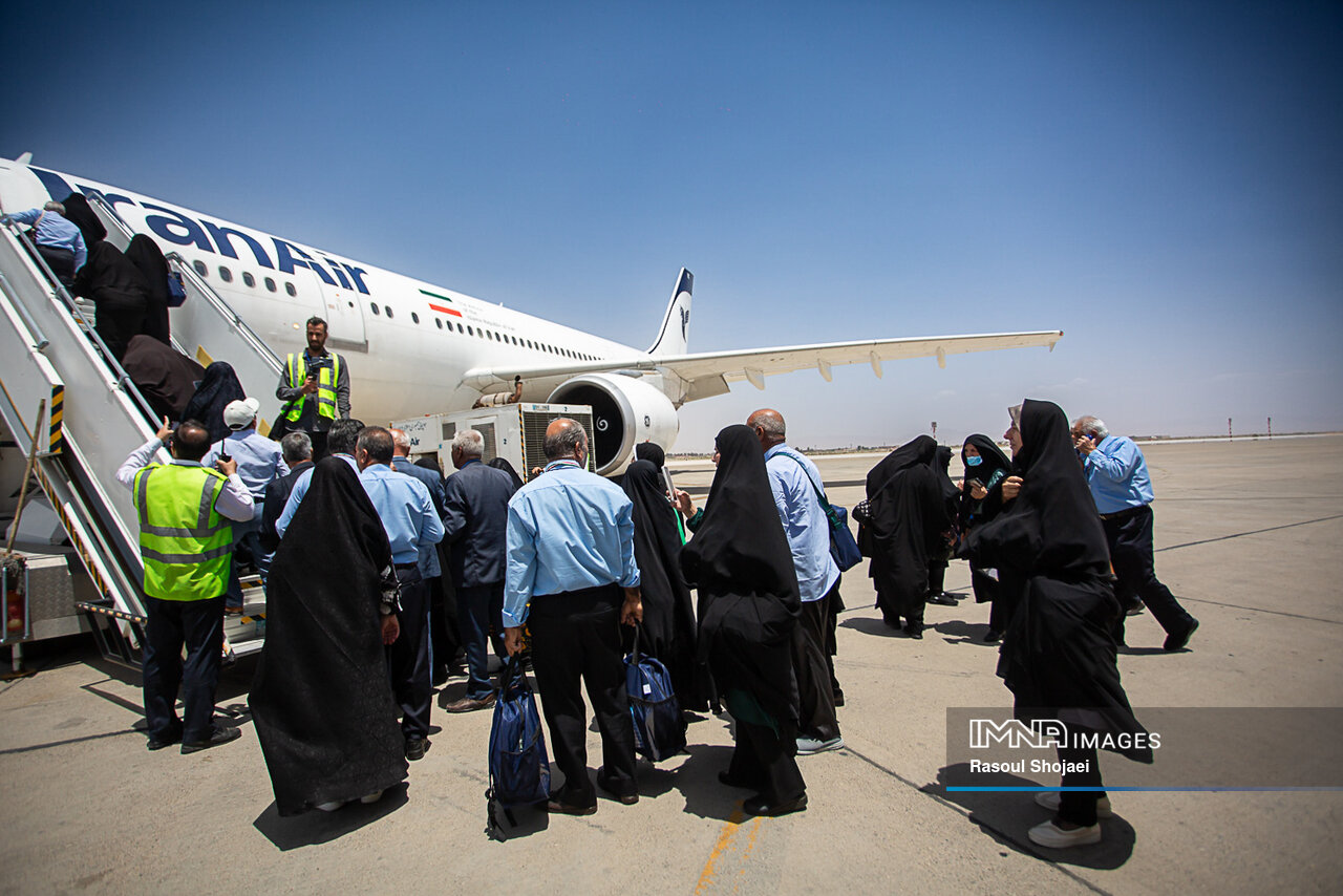پایان عملیات اعزام حجاج به سرزمین وحی در ۳ فرودگاه کشور