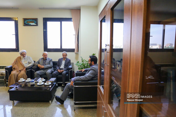 بازدید رئیس ستاد بازسازی عتبات و عالیات اصفهان از خبرگزاری ایمنا
