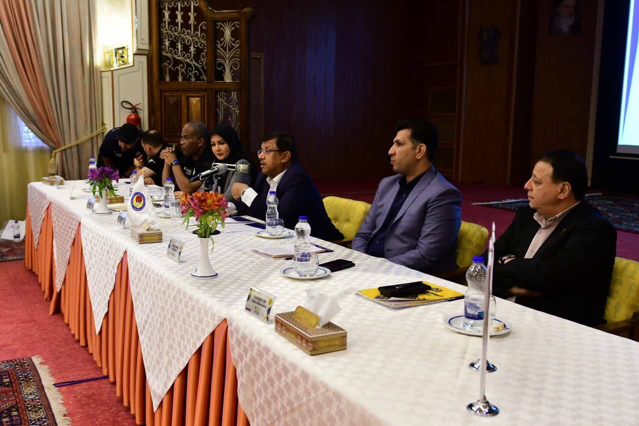 جلسه فنی مسابقات هندبال جام باشگاههای آسیا برگزار شد+عکس