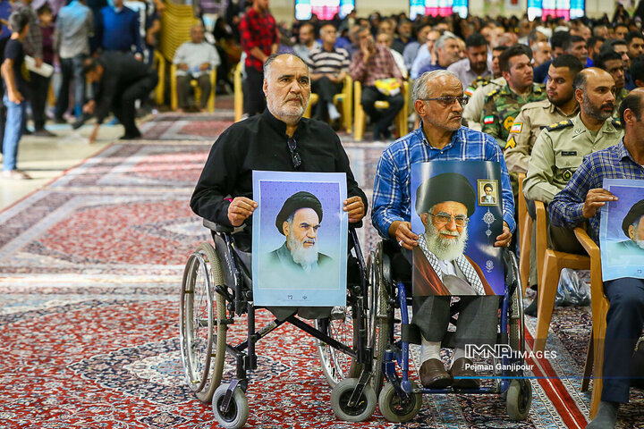 مراسم سالگرد ارتحال بنیانگذار جمهوری اسلامی در گلستان شهدا