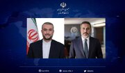 وزیران خارجه ایران و ترکیه بر توسعه همکاری‌های دو کشور تاکید کردند