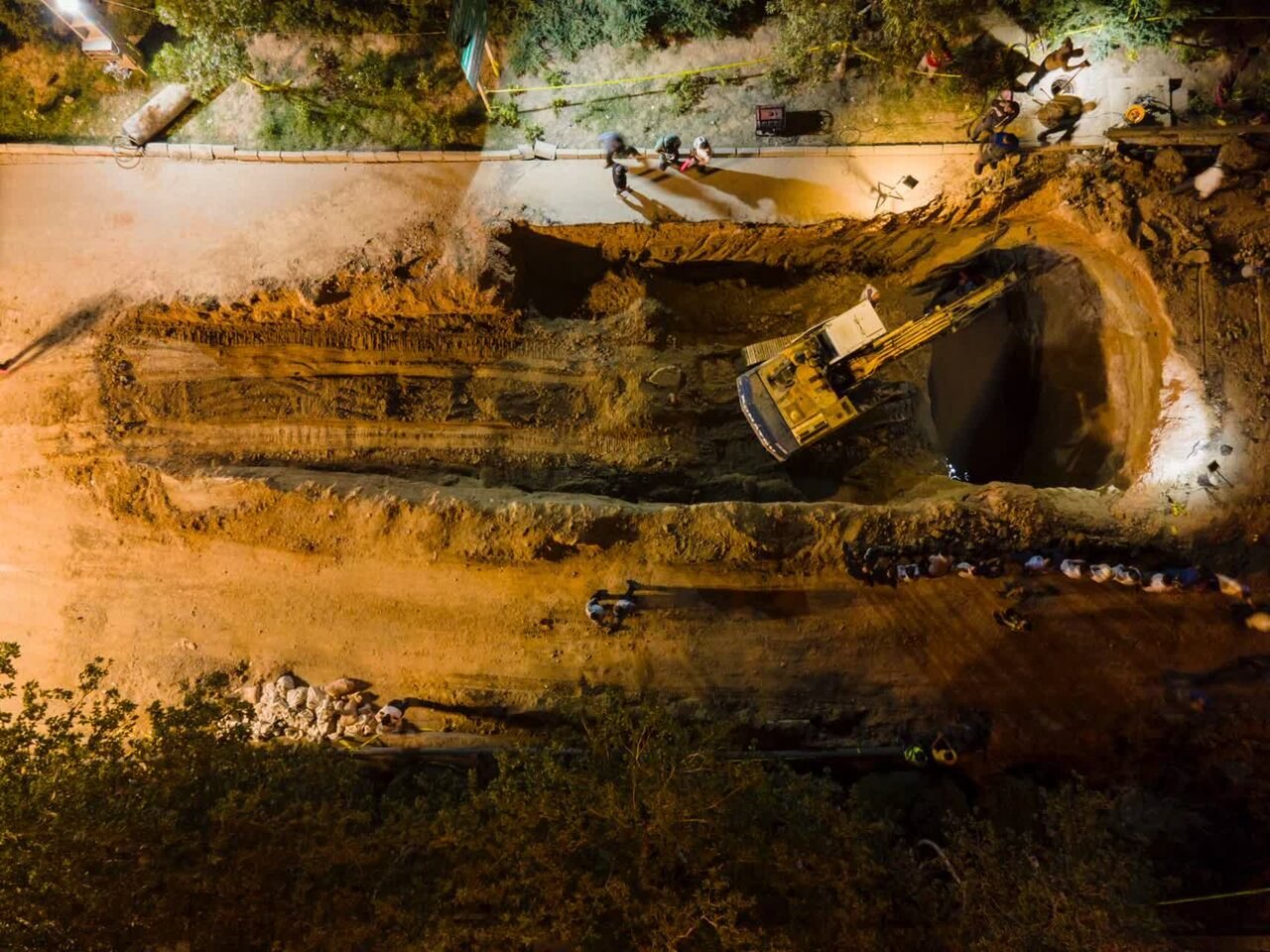 پلیس، مسیر جایگزین تردد اتوبان آقابابایی را اعلام میکند/ لزوم تعویض ۱۲ متر از لوله فاضلاب