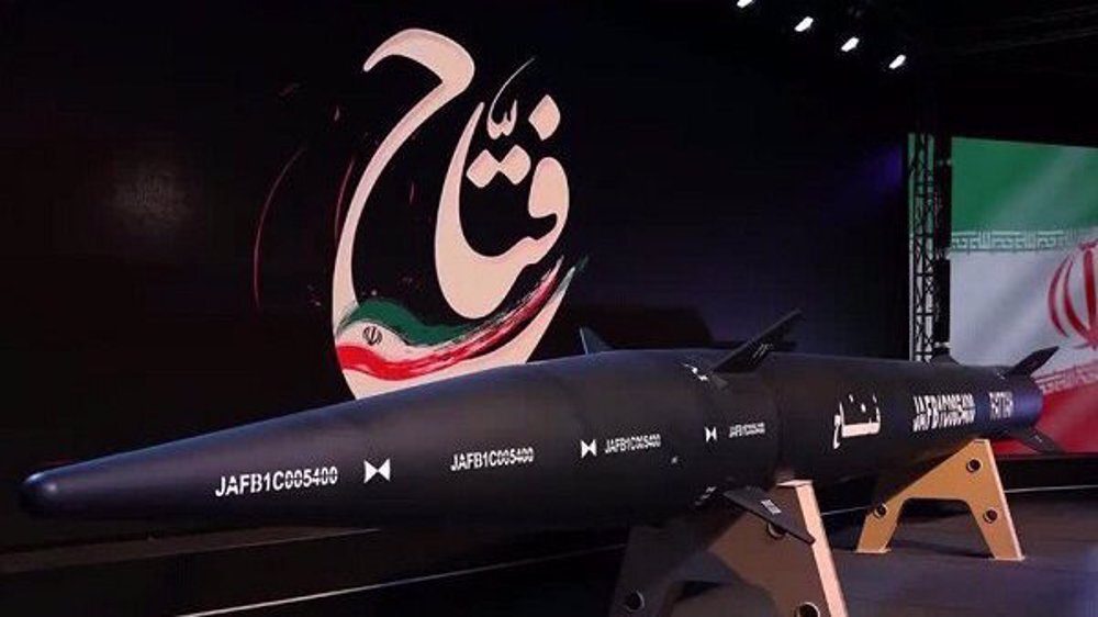 First hypersonic missile unveiled by IRGC Aerospace Force