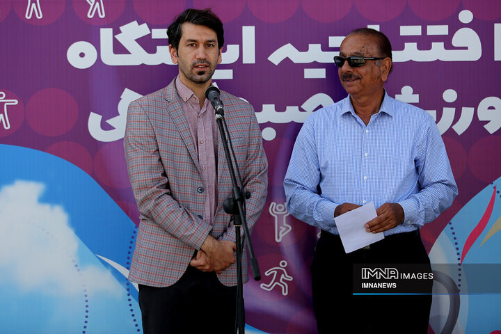 افتتاح ایستگاه ورزش صبحگاهی در میدان امام علی(ع)