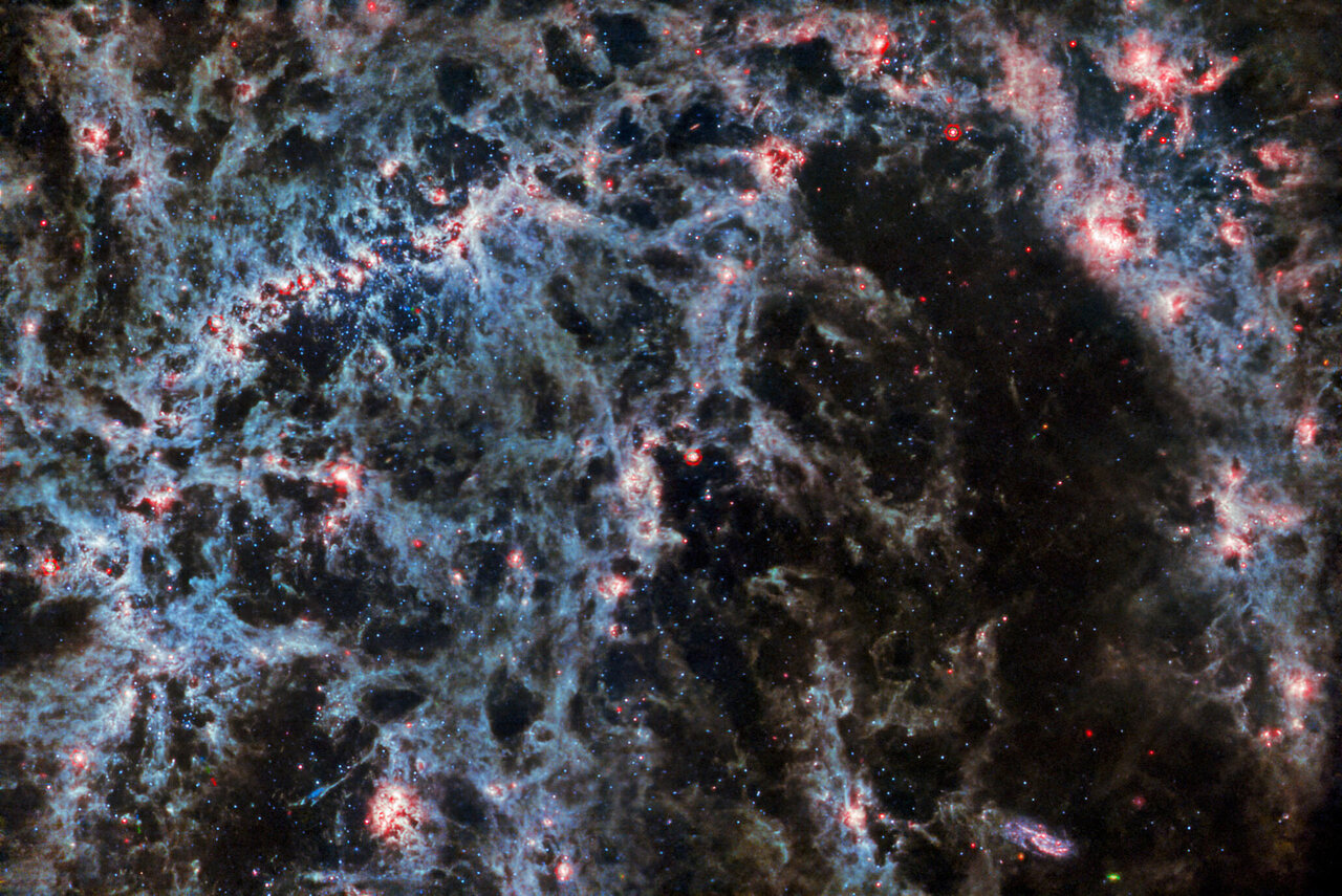 تصویر جدید جیمز وب چیست؟ + عکس تلسکوپ از اعماق پنهان NGC5068