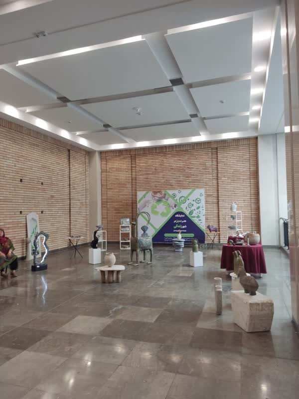 نمایش هنر، ابتکار و بازآفرینی در نمایشگاه «هنر سبز در شهر زندگی»