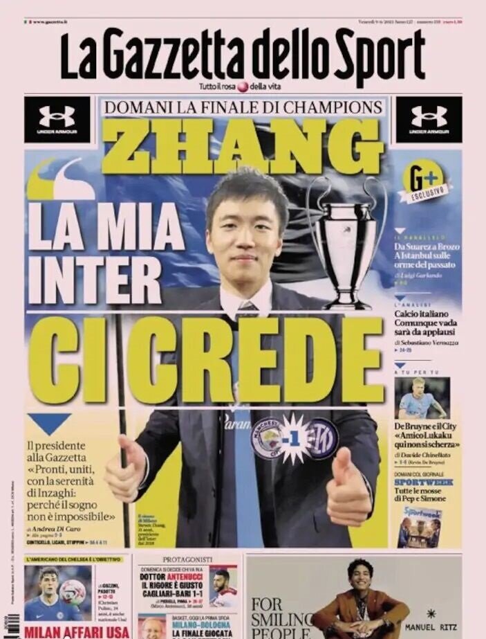 ایمان اینتر به فینال / جدایی کیهزا از یوونتوس