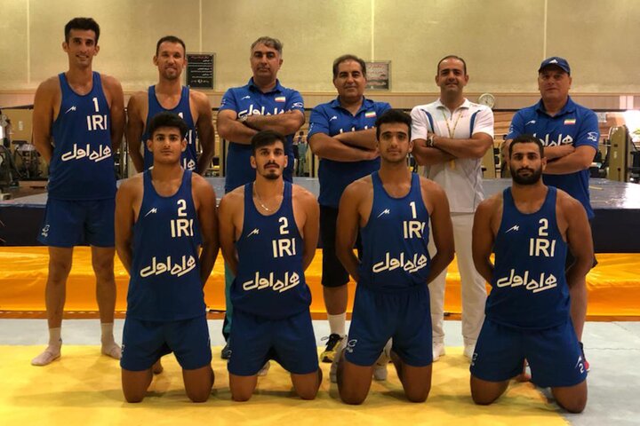 برگزاری مرحله نهایی تمرینات تیم ملی والیبال ساحلی در تهران
