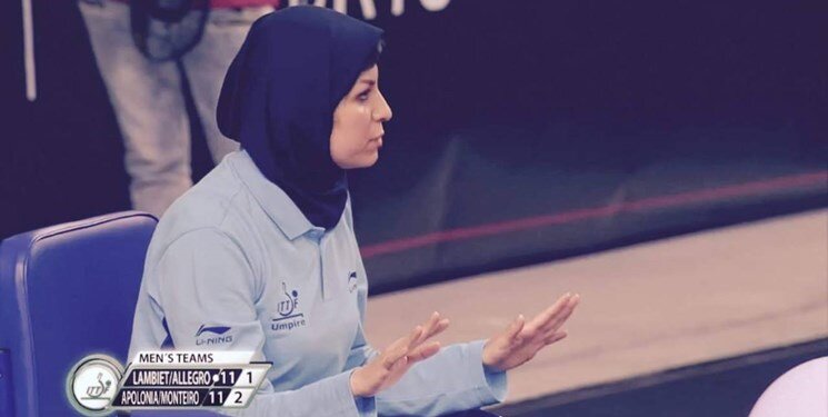 انتخاب بانوی ایرانی به عنوان مدیر مسابقات تنیس روی میز قهرمانی آسیا