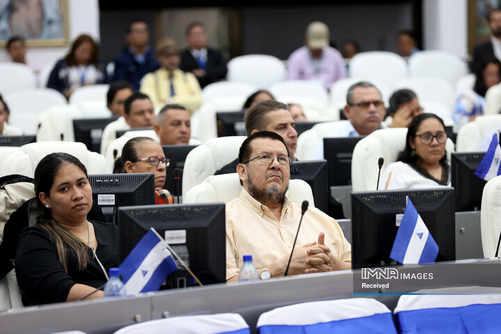 سخنرانی در جمع نمایندگان مجلس ملی نیکاراگوئه
