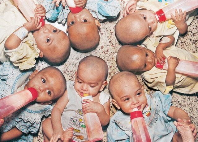 سنت وحشتناک این شهر برای افزایش شانس کودکان!