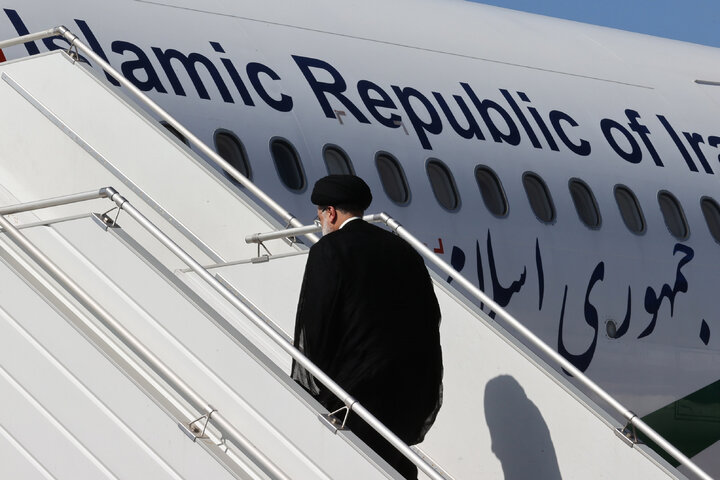 رئیس جمهور دقایقی قبل ریاض را به مقصد تهران ترک کرد