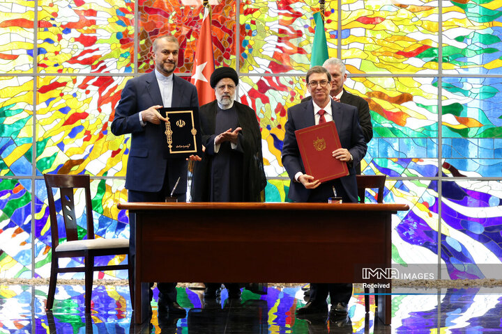 امضای اسناد همکاری میان ایران و کوبا