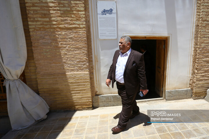 بازدید شهرداران کوفه و نجف اشرف از مجموعه فرهنگی مذهبی تخت فولاد