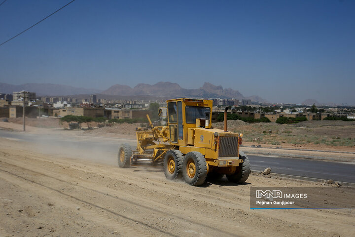 پیشرفت ۸۸ درصدی پروژه احداث «بلوار گل‌ها» در منطقه ۴ اصفهان