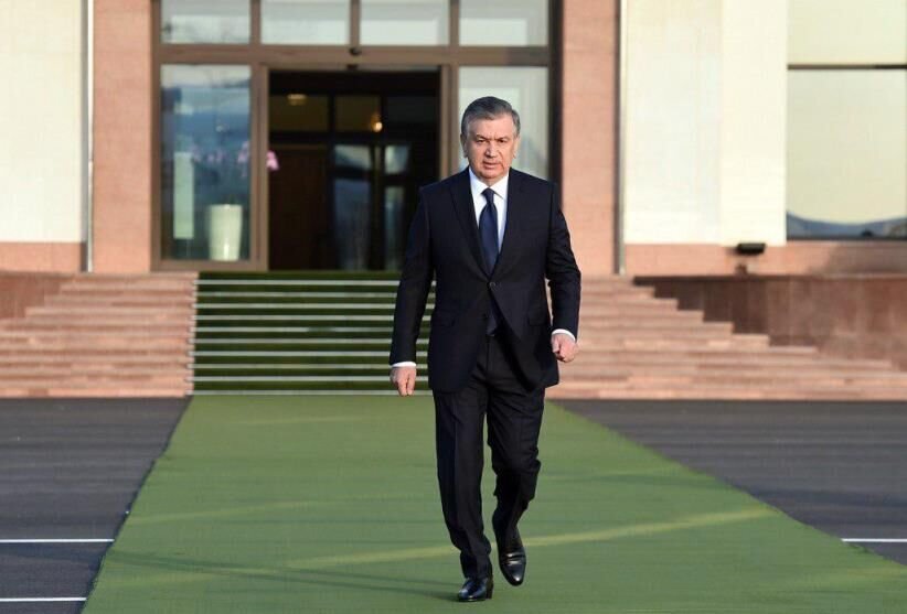 رئیس‌جمهور ازبکستان وارد تهران شد