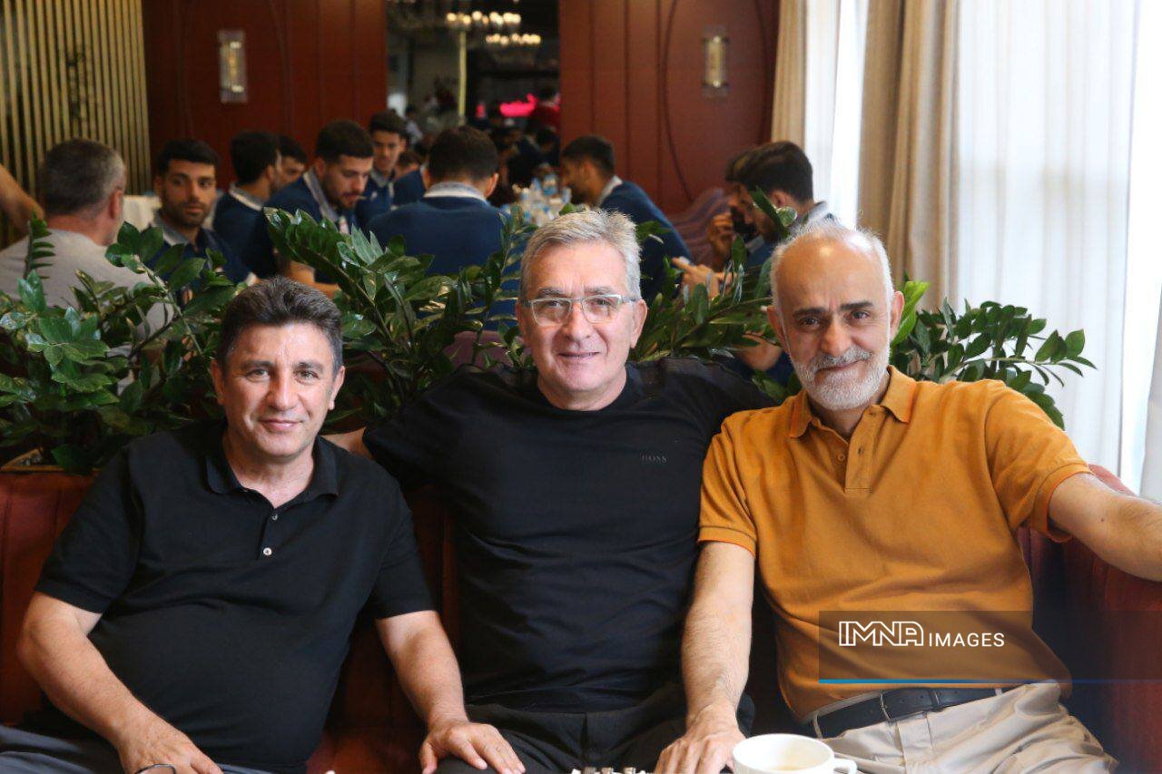 حضور برانکو در اردوی تیم ملی فوتبال +عکس