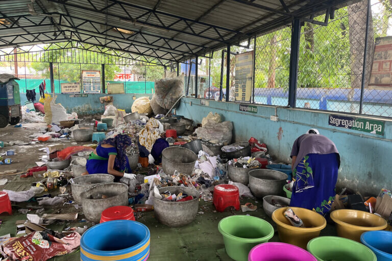 مدیریت «شهر زبالهصفر» هند در دستان زنان است