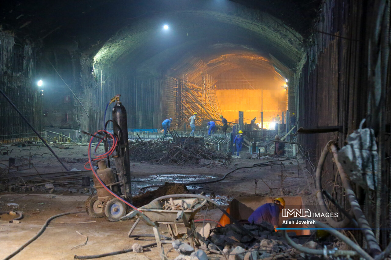 پیشرفت پرشتاب مترو زیرِ زمین شهر زندگی