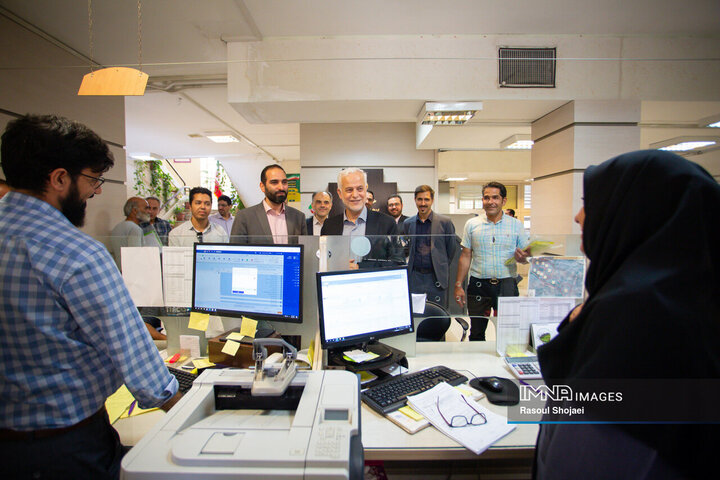 منطقه ۴، مقصد چهارم بازدید سرزده شهردار اصفهان