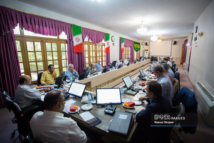 جلسه شورای سازمان خدمات موتوری شهرداری اصفهان