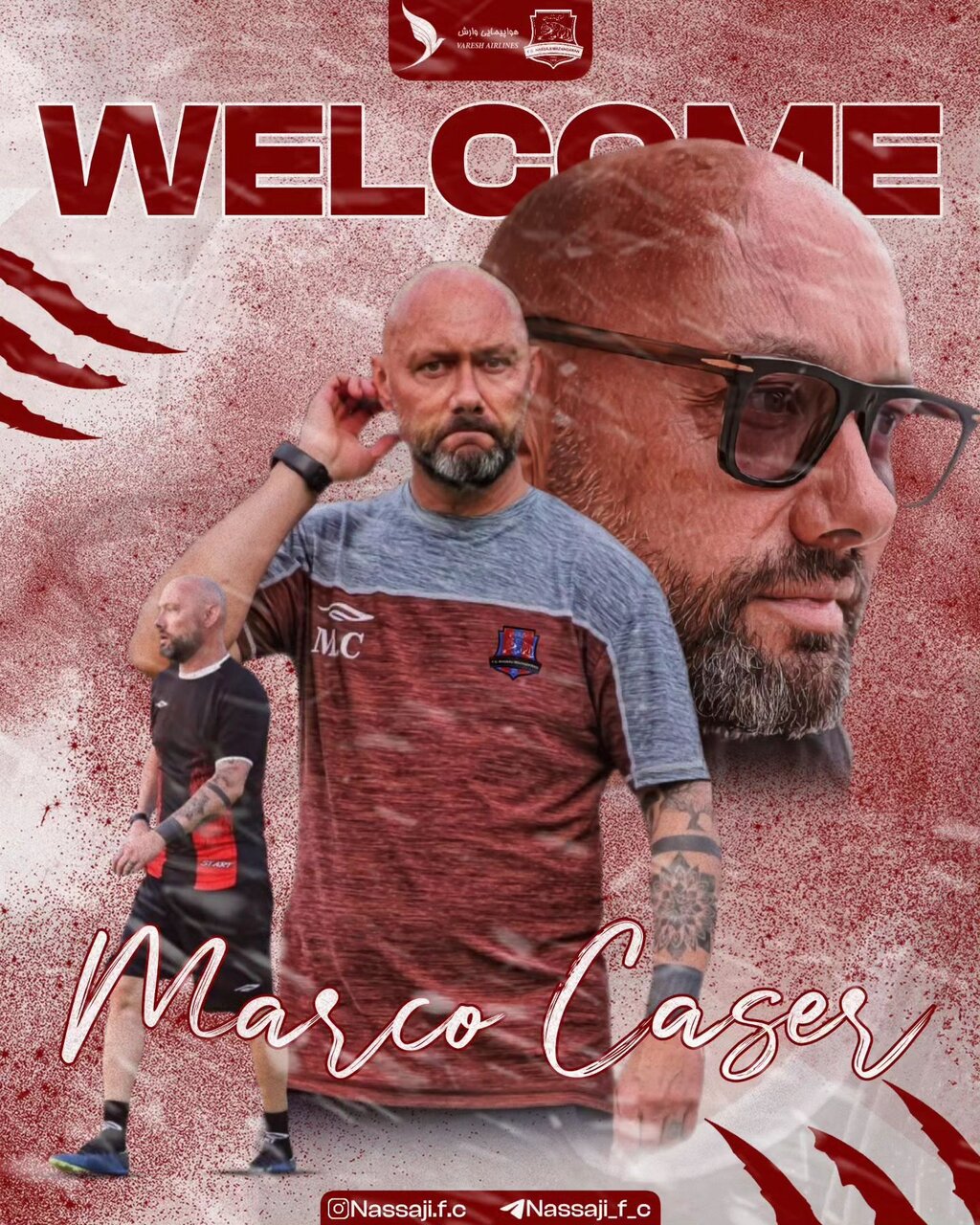 مربی ایتالیایی اسبق استقلال به نساجی پیوست +عکس