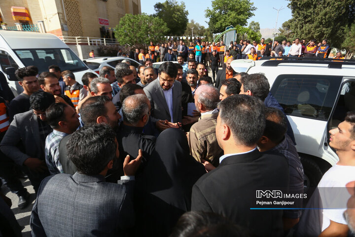 سفر وزیر راه و شهرسازی به اصفهان