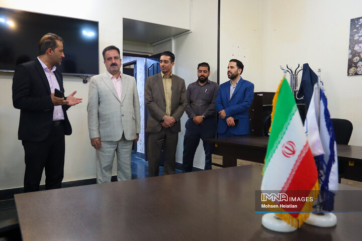 بازدید مدیرعامل سازمان سرمایه گذاری و مشارکت‌های مردمی شهرداری اصفهان
