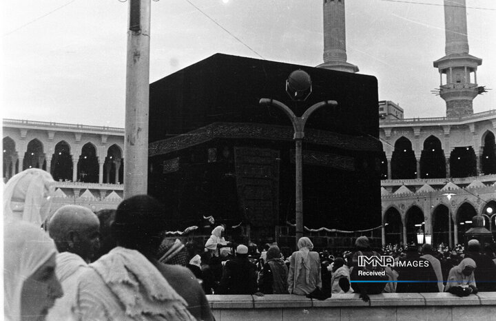 نمایی از مسجدالحرام در سال 1347