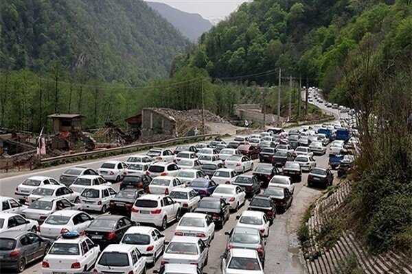 ترافیک سنگین در آزادراه تهران - پردیس و جاجرود