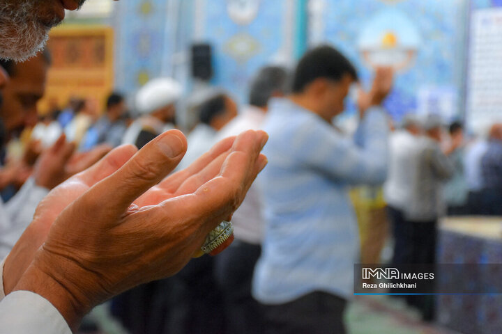 نماز عید قربان در شهرستان نجف‌آباد