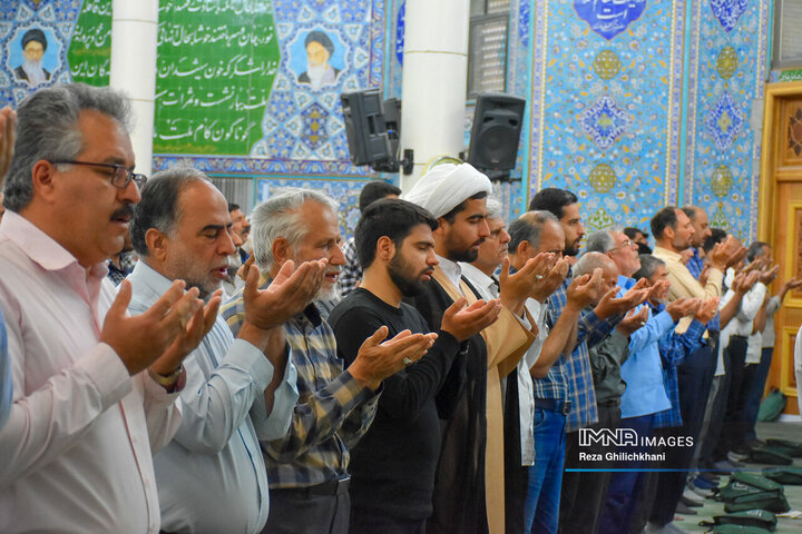 نماز عید قربان در شهرستان نجف‌آباد