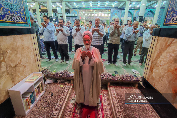 نماز عید قربان در شهرستان نجف‌آباد