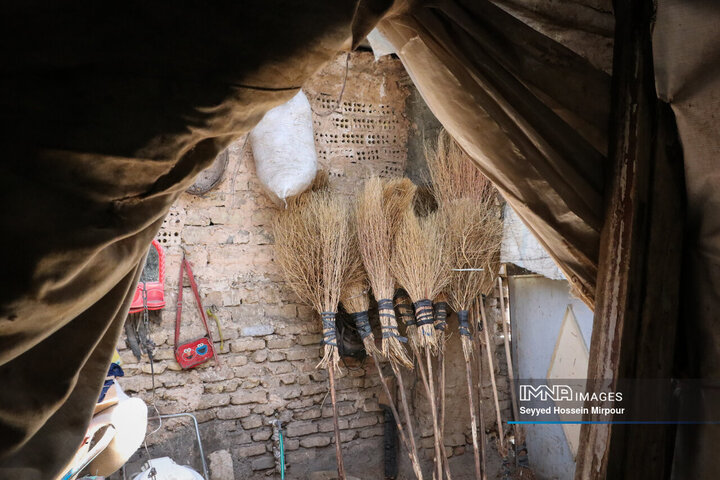 Art of traditional broom making
