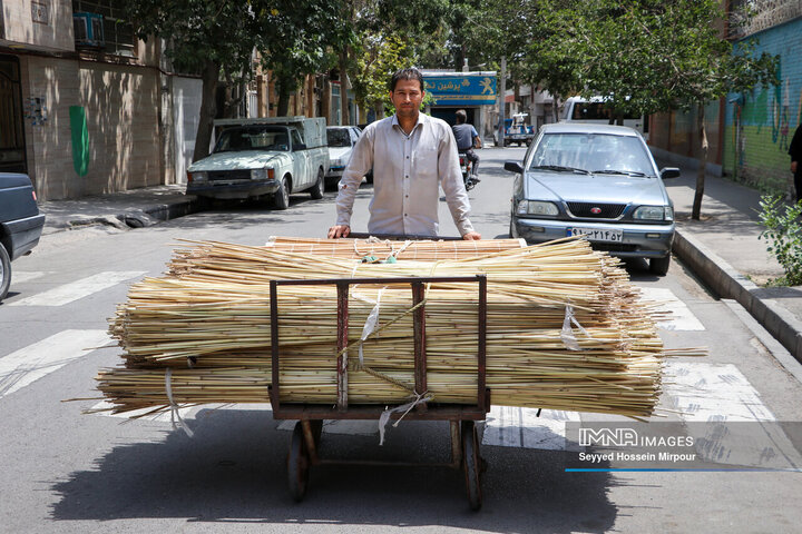 Art of traditional broom making
