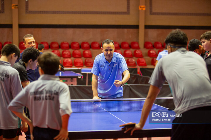 نصف‌جهان میزبان کمپ تمرینی تنیس روی میز ایران و قطر