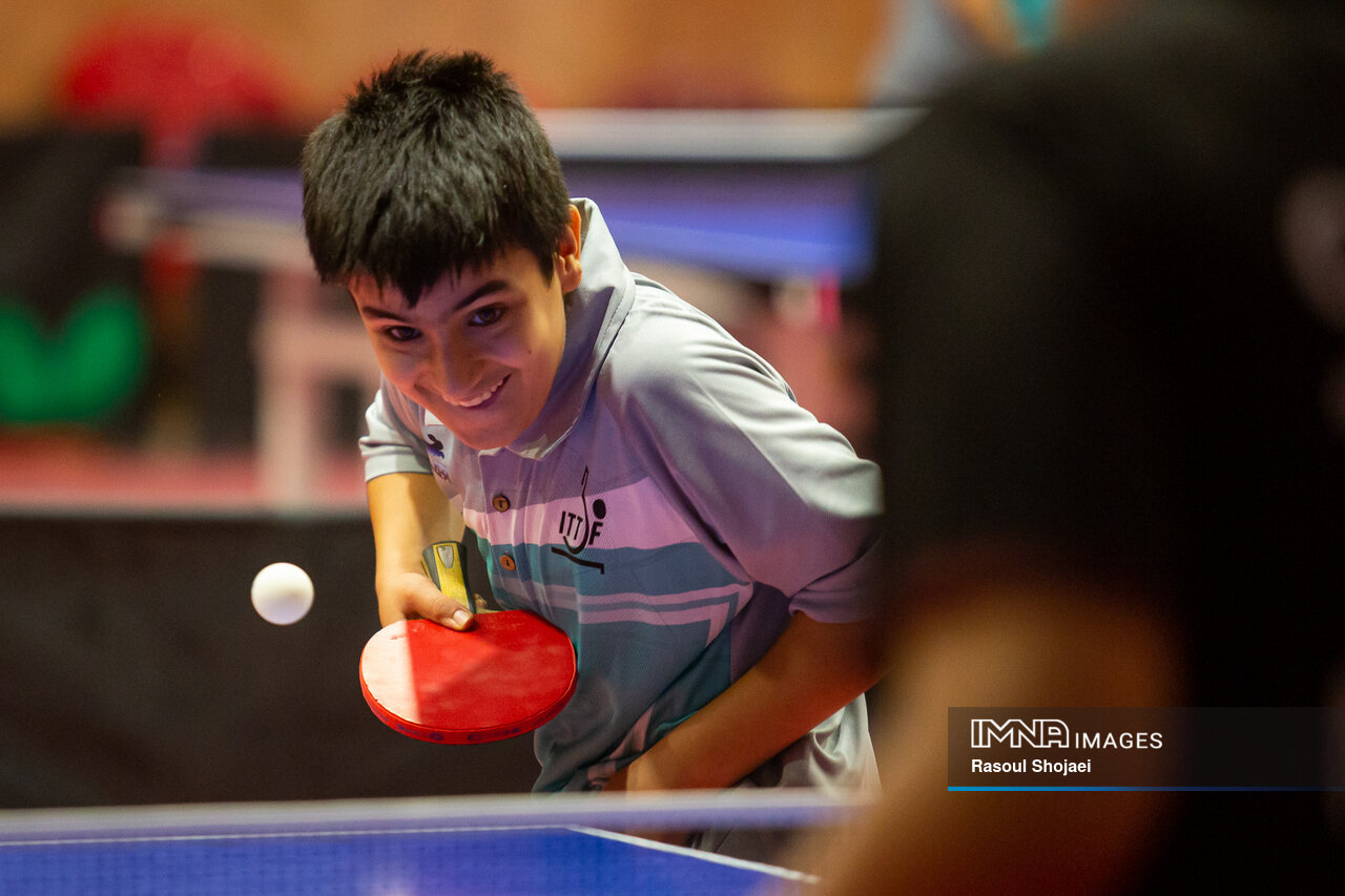 نصف جهان میزبان کمپ تمرینی تنیس روی میز ایران و قطر