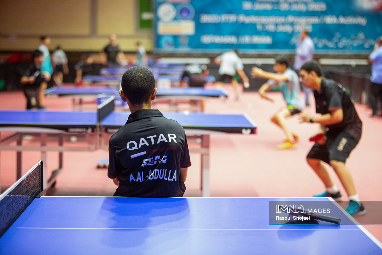 برگزاری اردوی مشترک ایران و قطر / خانه تنیس اصفهان در خاورمیانه بی‌نظیر است