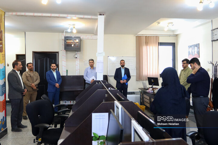 بازدید شهردار منطقه 4 اصفهان از خبرگزاری ایمنا