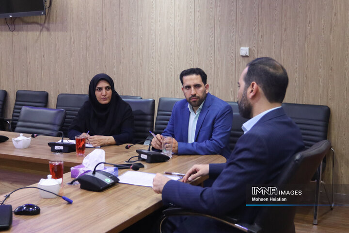 بازدید شهردار منطقه 4 اصفهان از خبرگزاری ایمنا