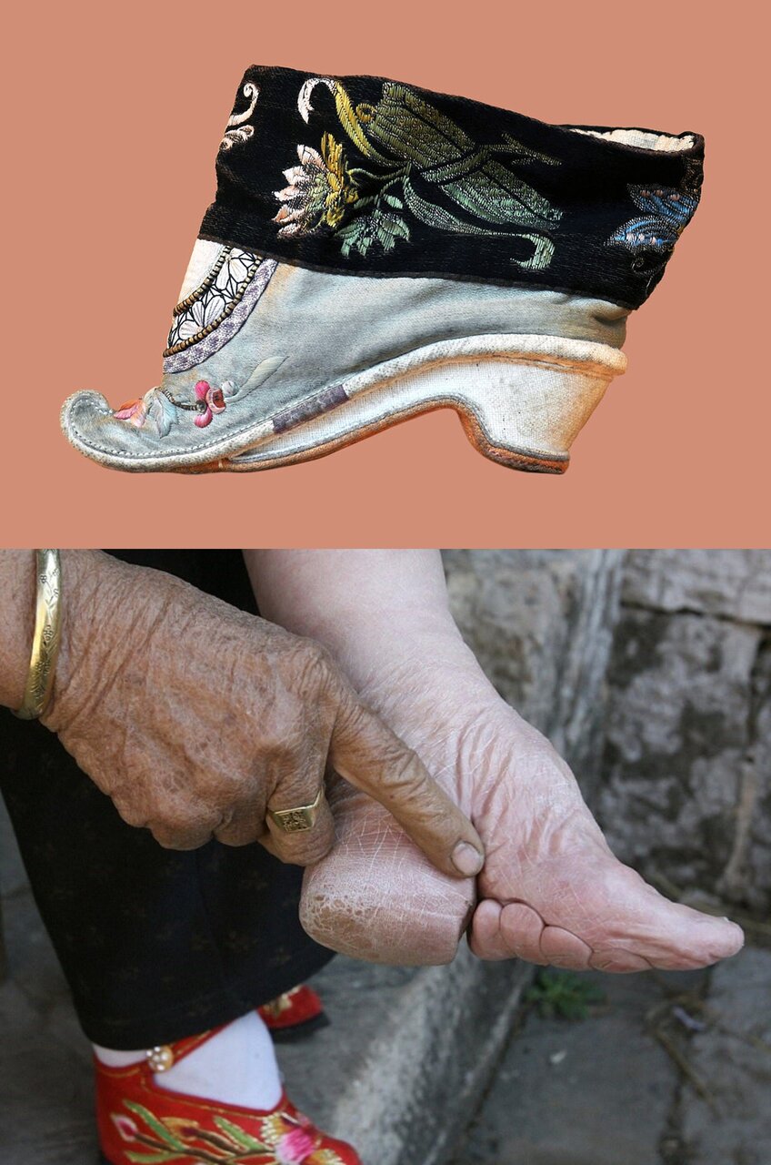 پاشکنی، رسم دردناک زنان چین باستان برای زیبایی