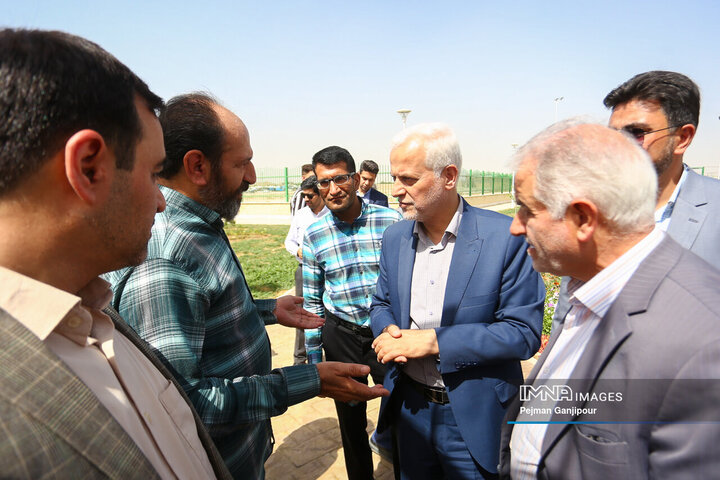 افتتاح پروژه‌های منطقه ۱۴ شهرداری اصفهان